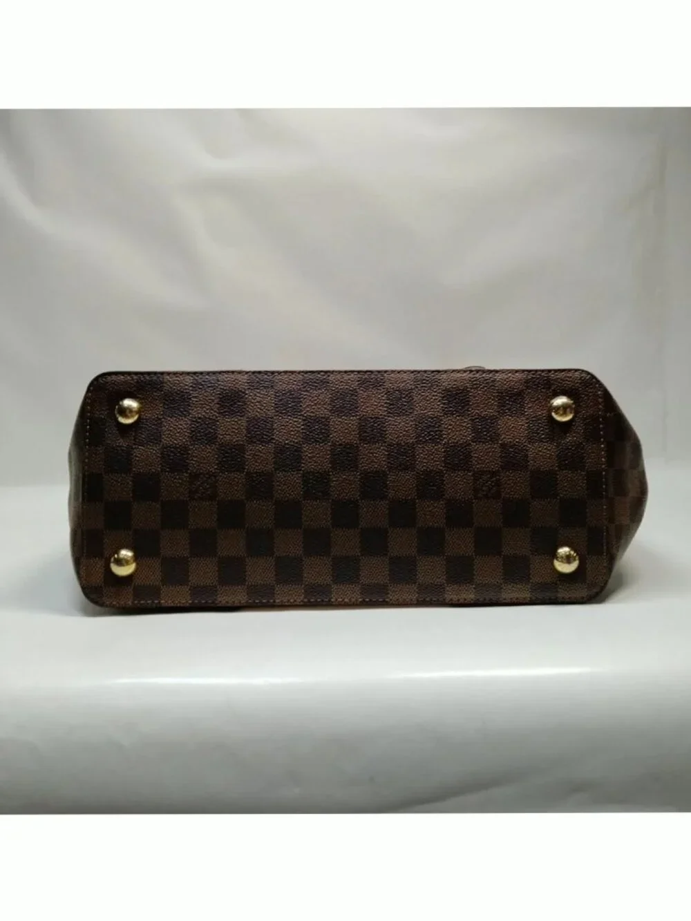 Authentic Louis Vuitton Jersey Damier Ebene Crossbody Tote Bag - Picture 9 of 16